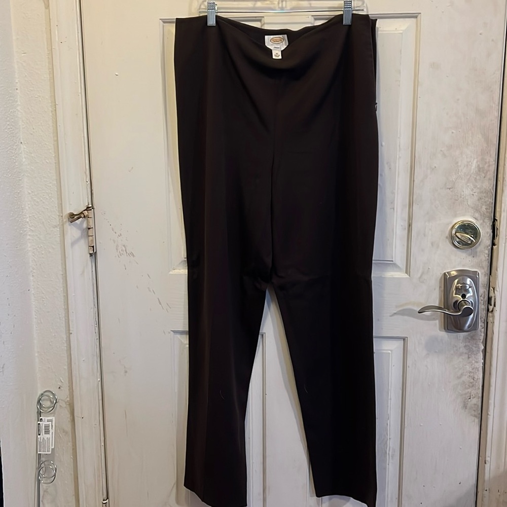 TALBOTS TAILORED STRETCH WIDE LEG LEGGINGS